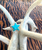 Sterling silver star ring